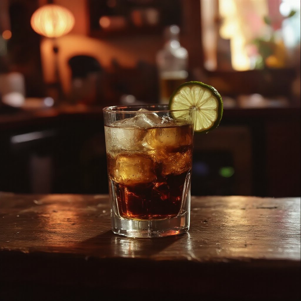 Drink Photo: Whiskey & Coke
